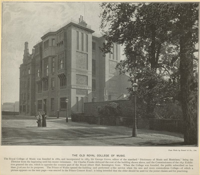 A régi Royal College of Music alkotó: English Photographer