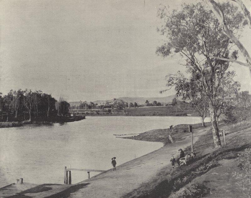 Torrens Lake, Adelaide alkotó: English Photographer
