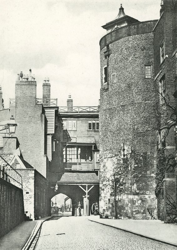 A londoni Tower, a Bell Towers és a Byward alkotó: English Photographer