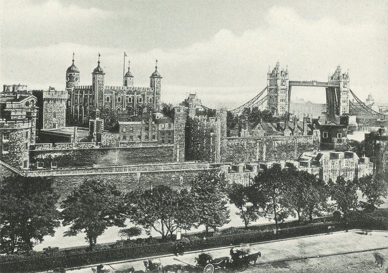 A londoni Tower és a Tower Bridge alkotó: English Photographer