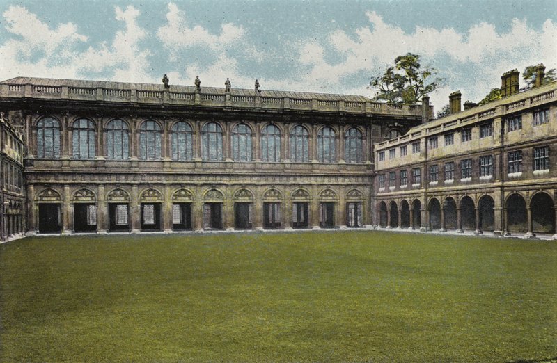 Trinity College Cloisters vagy Nevilles Court alkotó: English Photographer
