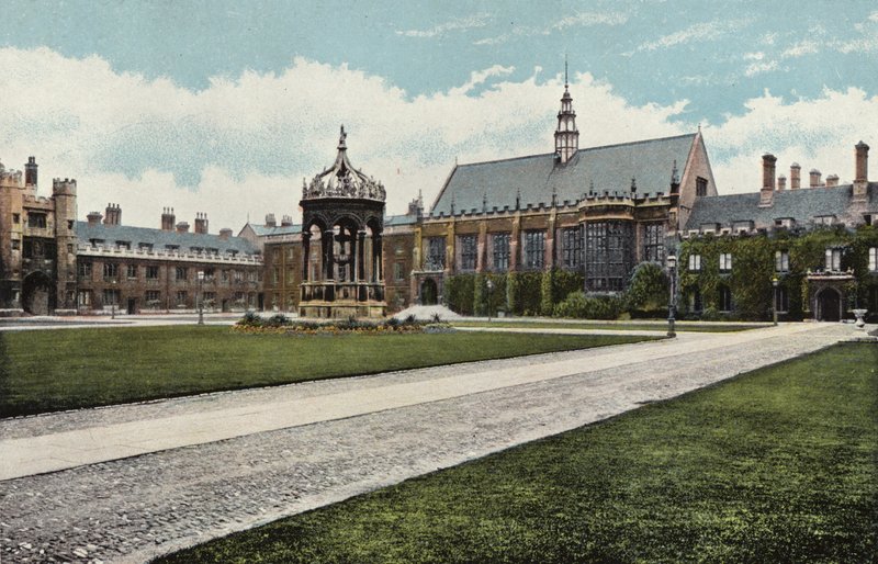 Trinity College, a Great Court alkotó: English Photographer