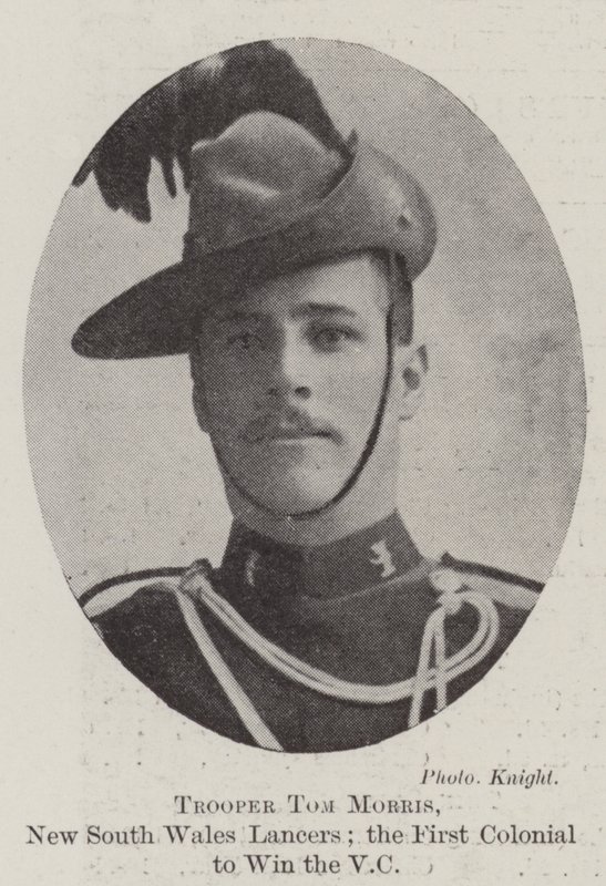 Tom Morris katona, New South Wales Lancers; az első gyarmati, aki megnyerte a VC-t alkotó: English Photographer