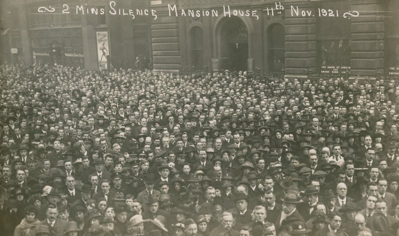 Kétperces csend a Mansion House-ban, London, 1921. november 11 alkotó: English Photographer