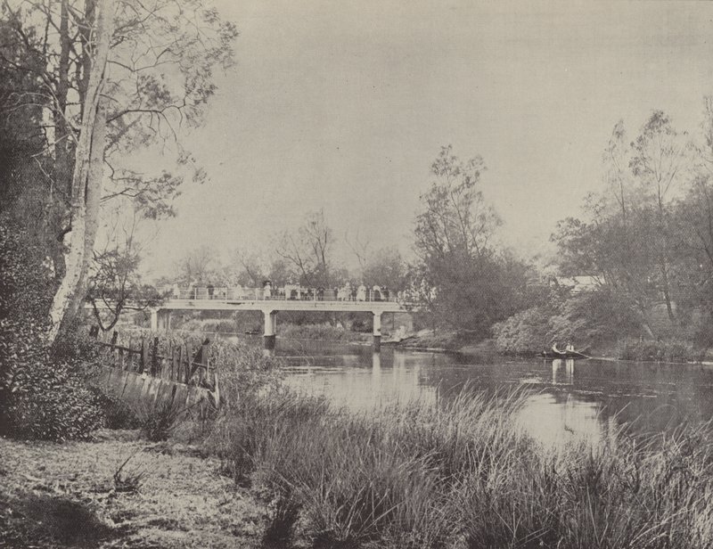 Undercliffe híd, Cooks River alkotó: English Photographer