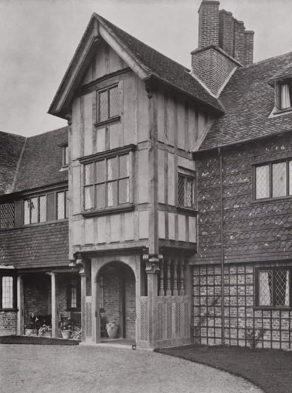 Upton Grey House, Winchfield, Hants, Anglia (f/w fotó) alkotó: English Photographer