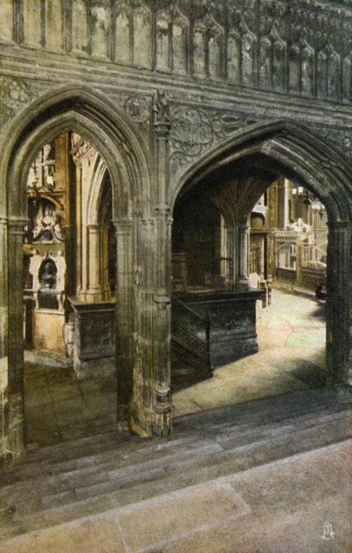 A VII. Henrik kápolna előszobája, Westminster Abbey, London (fotó) alkotó: English Photographer