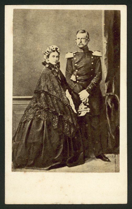 Viktória királyi hercegnő és Frigyes porosz herceg alkotó: English Photographer