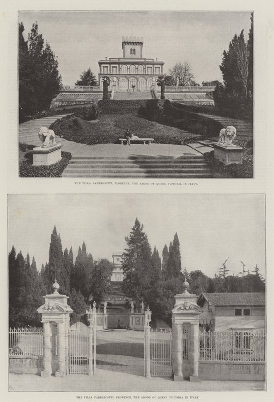 Villa Fabbricotti Firenzében alkotó: English Photographer