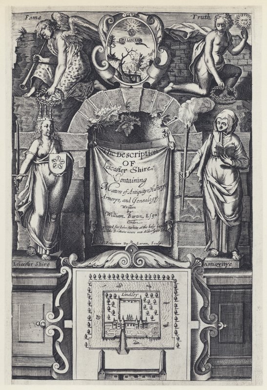 W Burton, A Leicester Shire leírása, I White 1622 (f/w fotó) alkotó: English Photographer