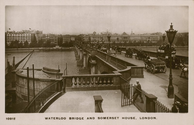 Waterloo Bridge és Somerset House, London alkotó: English Photographer