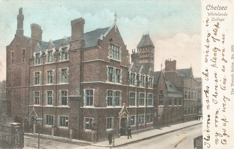 Whitelands College in Chelsea (színes fotó) alkotó: English Photographer