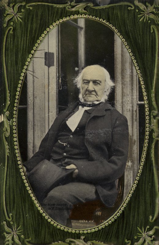 William Ewart Gladstone (színes fotó) alkotó: English Photographer