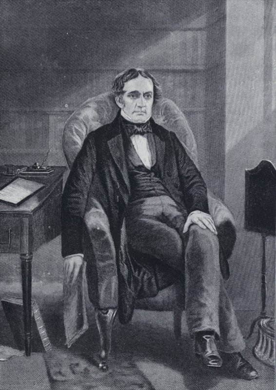 William Hickling Prescott (f/w fotó) alkotó: English Photographer