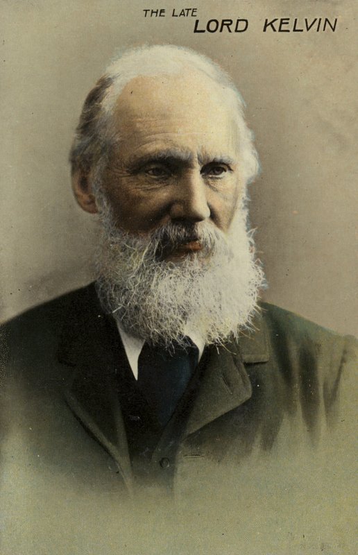 William Thomson, Kelvin 1. báró (1824-1907), brit fizikus és mérnök (színes fotó) alkotó: English Photographer