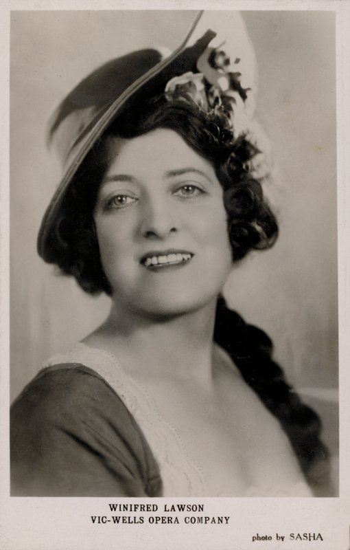 Winifred Lawson, Vic-Wells Opera Company (f/w fotó) alkotó: English Photographer