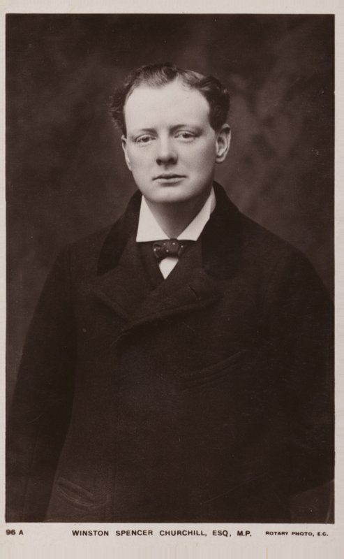 Winston Churchill alkotó: English Photographer