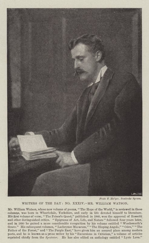 A nap írói, William Watson alkotó: English Photographer
