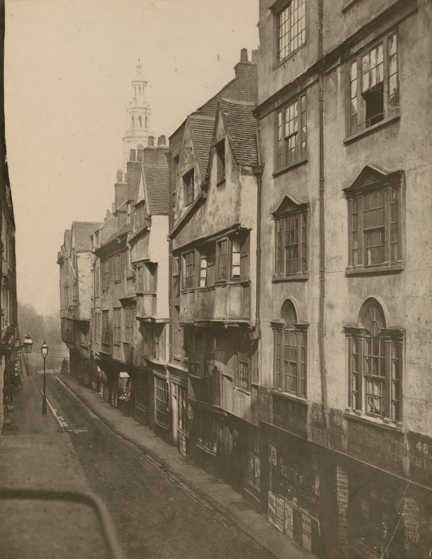Wych Street, déli oldal, keletre nézve, London alkotó: English Photographer
