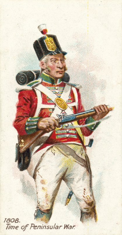 1808, a félszigeti háború ideje alkotó: English School
