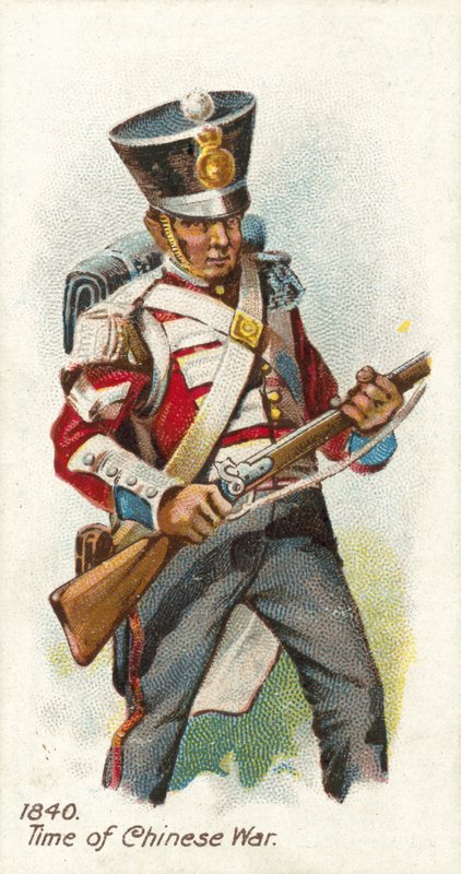 1840, a kínai háború ideje alkotó: English School
