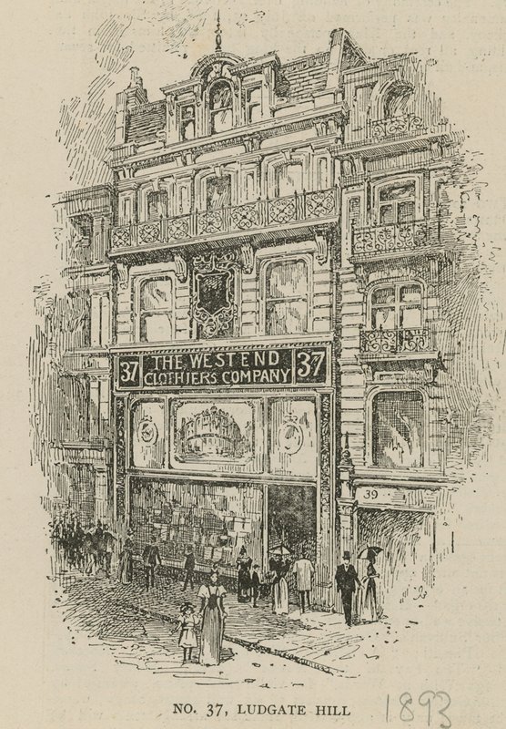 37 Ludgate Hill, London alkotó: English School