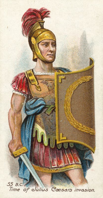 ie 55, Julius Caesar inváziójának ideje alkotó: English School