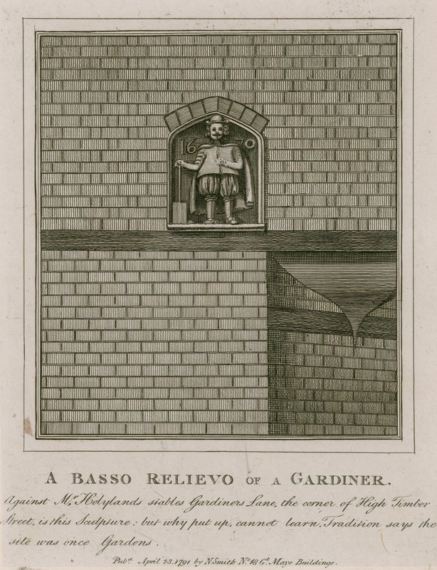 Egy Gardiner Basso Relievo alkotó: English School