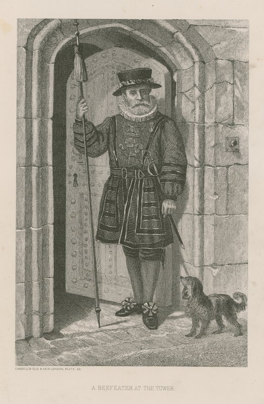 Beefeater a toronyban alkotó: English School