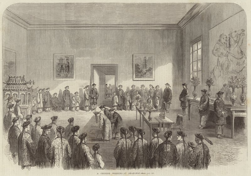 Kínai esküvő Sanghajban alkotó: English School