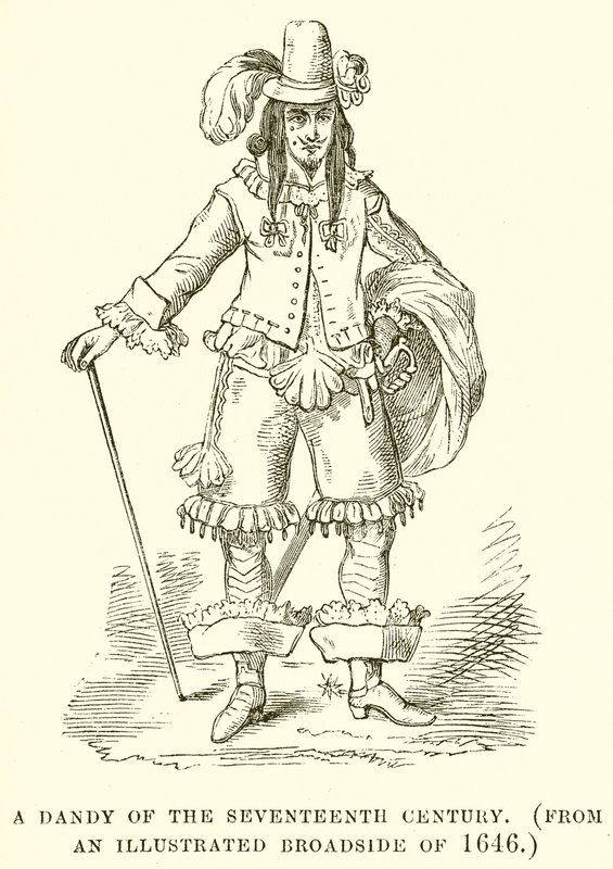 A tizenhetedik század Dandyje alkotó: English School