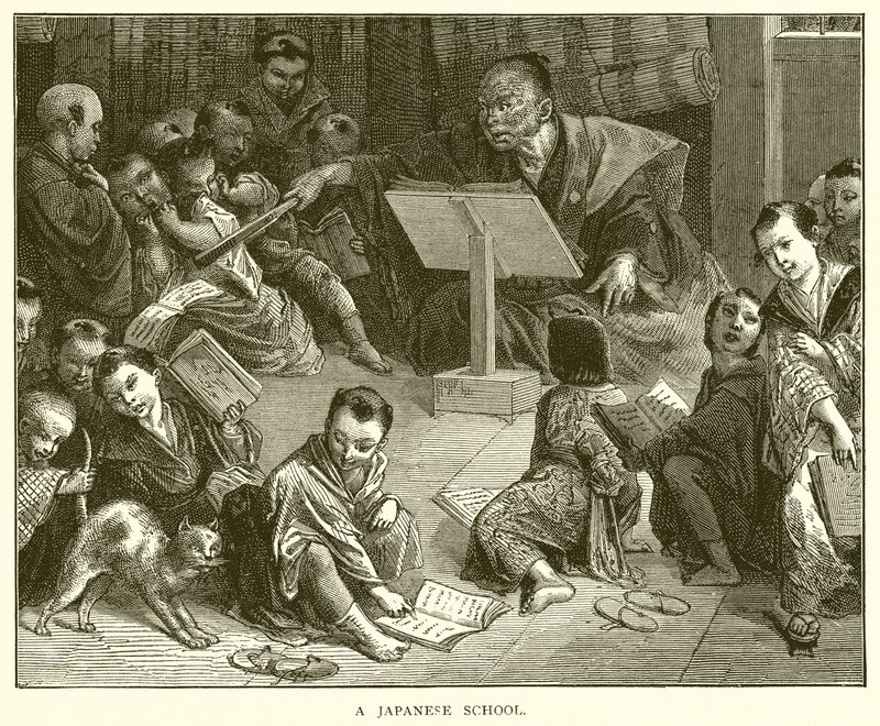 Japán iskola alkotó: English School