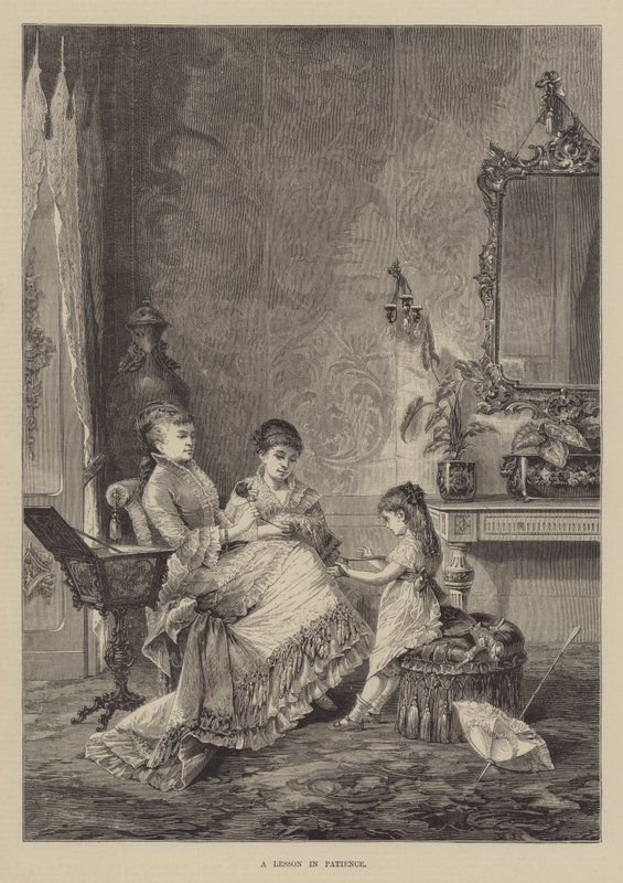 A türelem leckéje (metszet) alkotó: English School