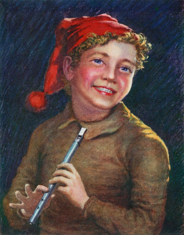 Egy vidám Piper (színes litó) alkotó: English School