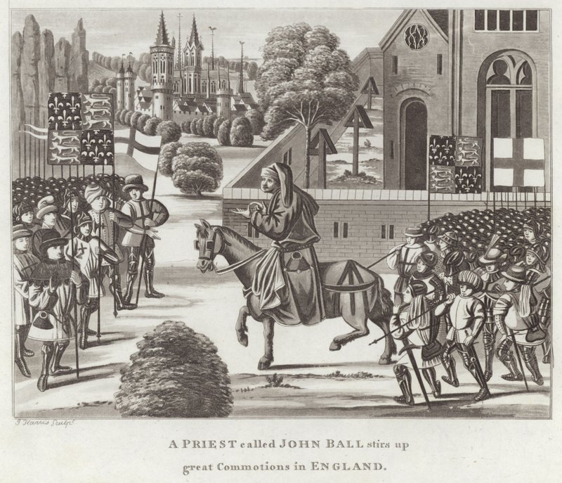 Egy John Ball nevű pap nagy zűrzavart szít Angliában alkotó: English School