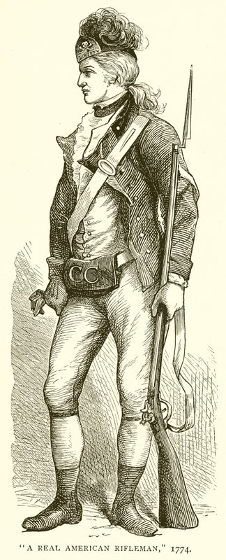 Egy igazi amerikai puskás, 1774 alkotó: English School
