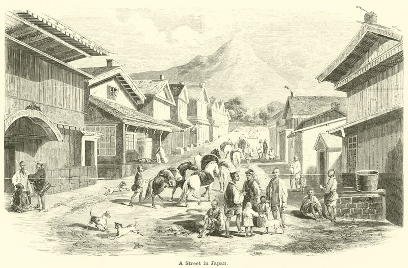 Egy utca Japánban alkotó: English School