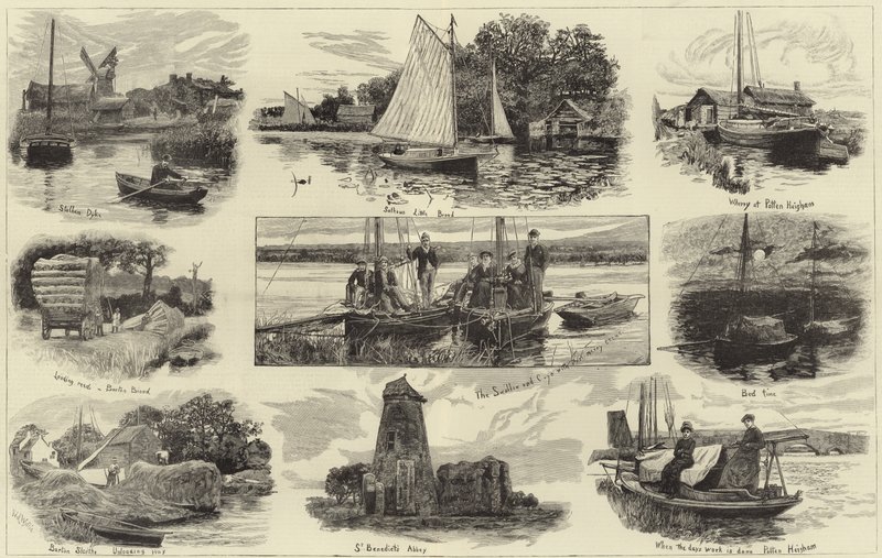 Hajóút a Norfolk Broads-on alkotó: English School