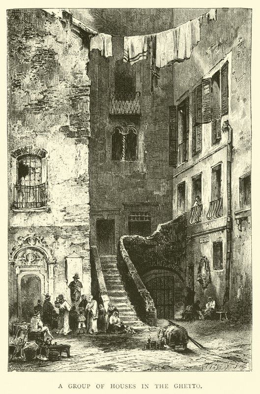 Házcsoport a gettóban alkotó: English School