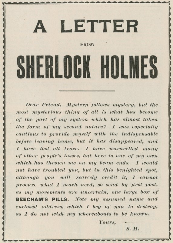 Egy levél Sherlock Holmestól alkotó: English School