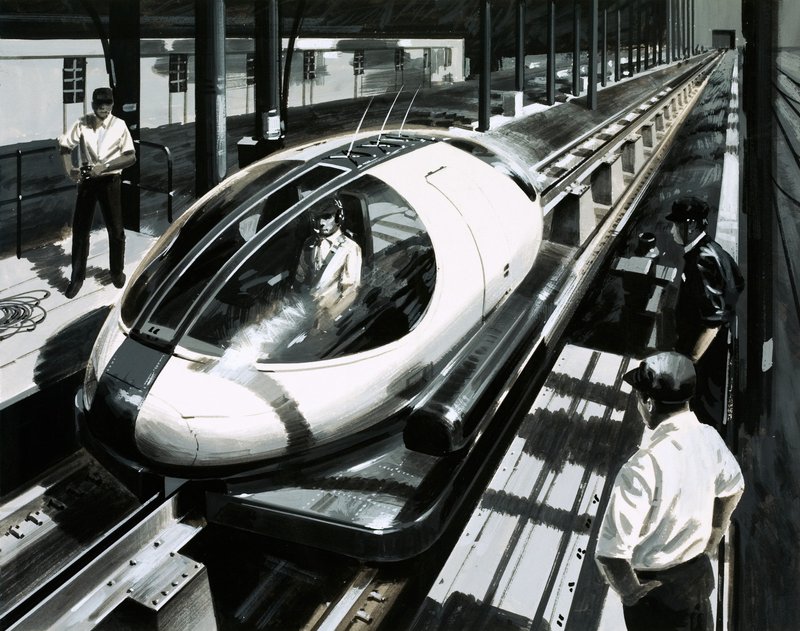 Maglev tesztjármű Japánban alkotó: English School