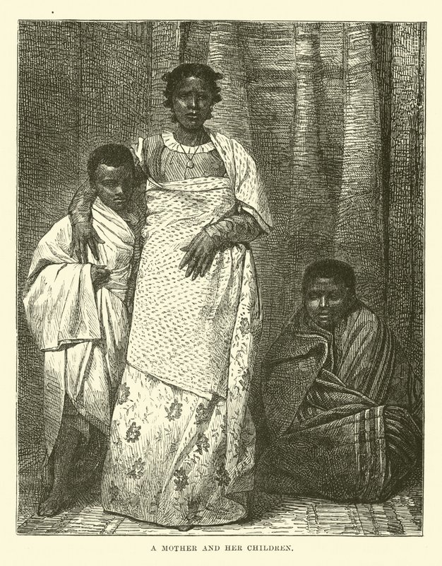 Egy anya és gyermekei alkotó: English School