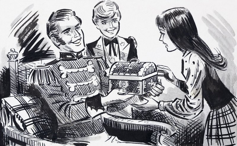 Ajándék egy katonától alkotó: English School