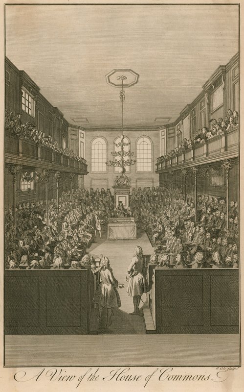 Kilátás az alsóházra alkotó: English School