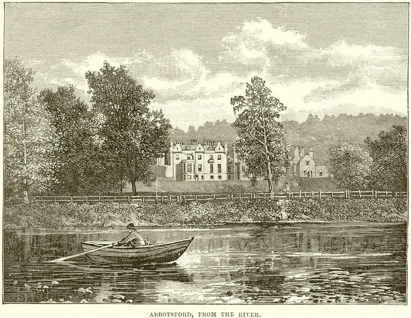 Abbotsford, a folyó felől alkotó: English School