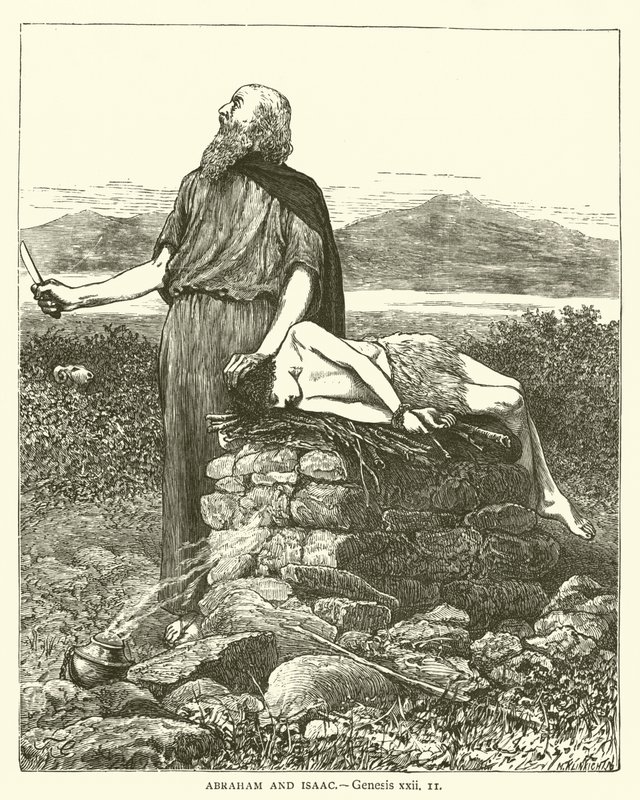 Ábrahám és Izsák, Genezis, xxii alkotó: English School
