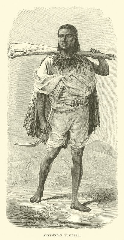 Abesszin fusileer alkotó: English School