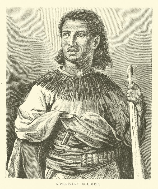 Abesszin katona alkotó: English School
