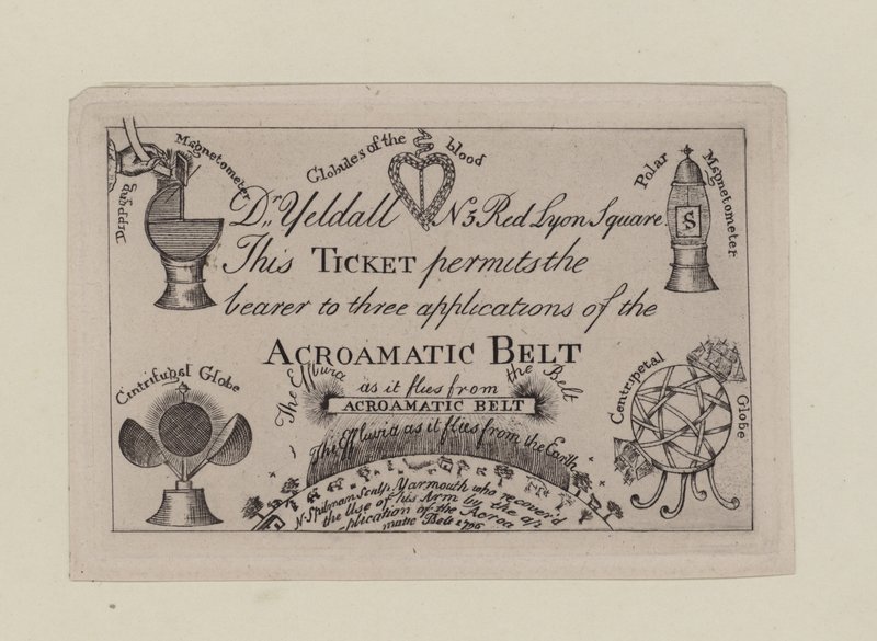 Acroamatic Belt, három alkalmazásra szóló jegy alkotó: English School