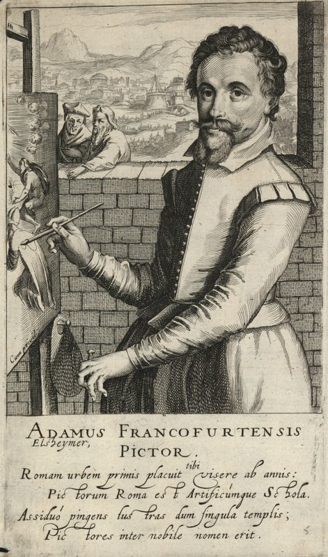 Adam Elsheimer Frankfurtból alkotó: English School